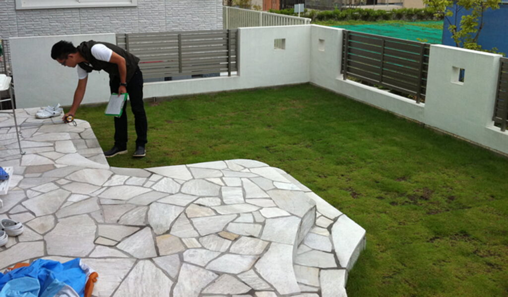 使い勝手と美しさが共存するエクステリア庭リフォーム施工例