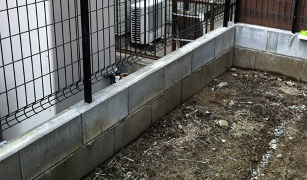 新築の庭を和風坪庭ガーデンにリフォーム