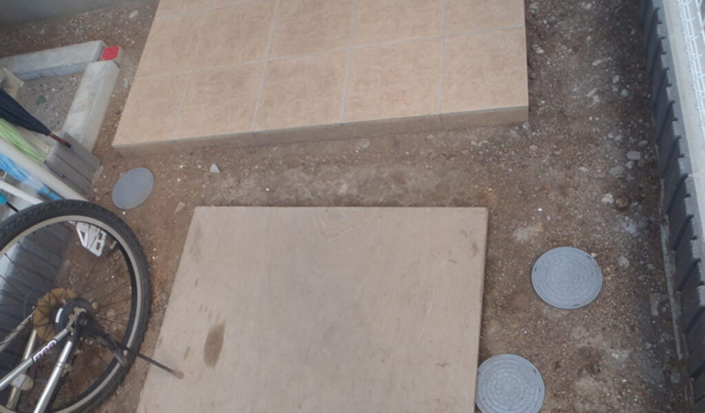 新築一戸建てにモダンな外構エクステリア