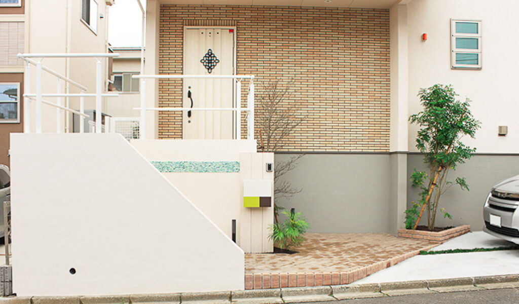 遊び心ある新築エクステリア工事