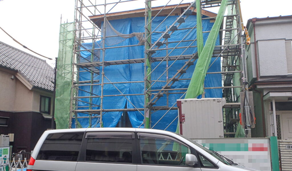 温かみのあるシンプルモダン外構