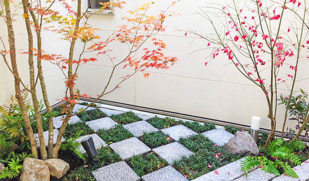 和モダン×近代建築、四季を感じるエクステリアリフォーム