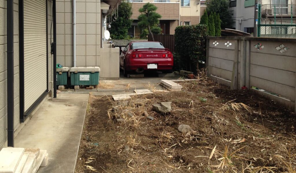 スタイルコートとナチュラルなサークルテラス