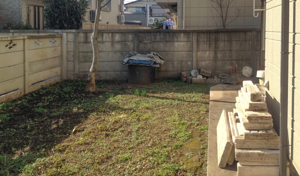 スタイルコートとナチュラルなサークルテラス