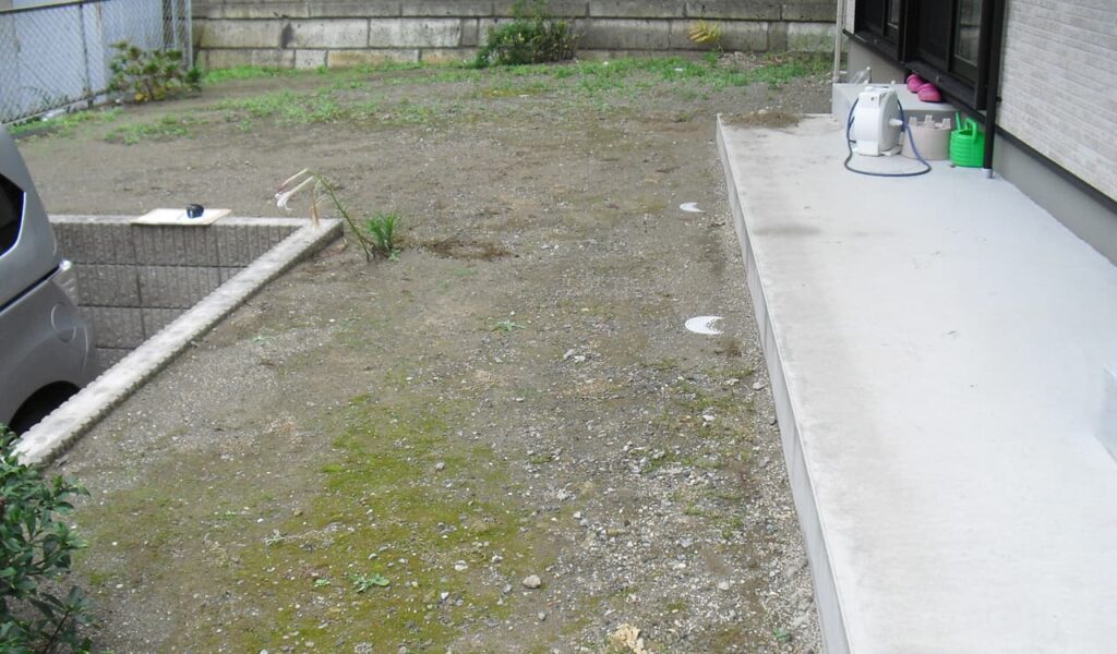 傾斜地も水はけも克服するお庭のエクステリアリフォーム