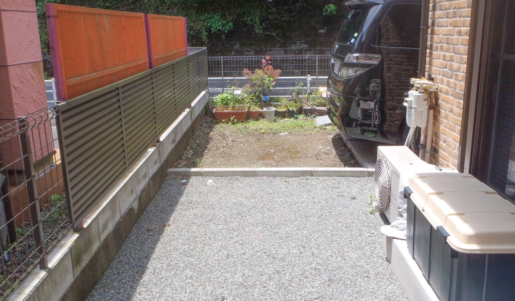 趣味を反映したウリン材ウッドデッキのエクステリア