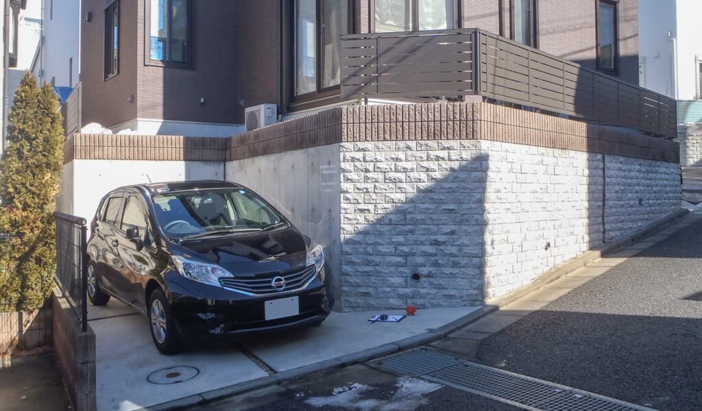 車庫上スカイデッキで安全と美観を両立