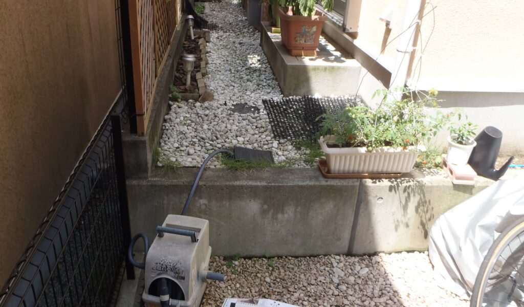 段差解消とプライバシー確保のウッドデッキリフォーム