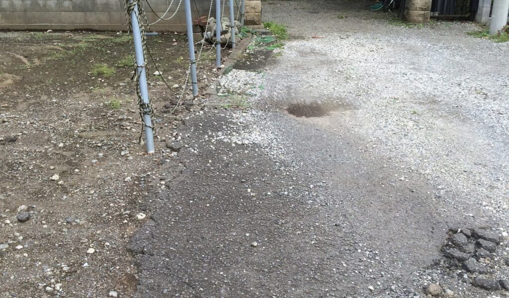 防犯と使い勝手重視のシックな外構エクステリア