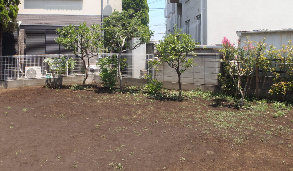 愛犬が自由に遊べる庭のエクステリアリフォーム