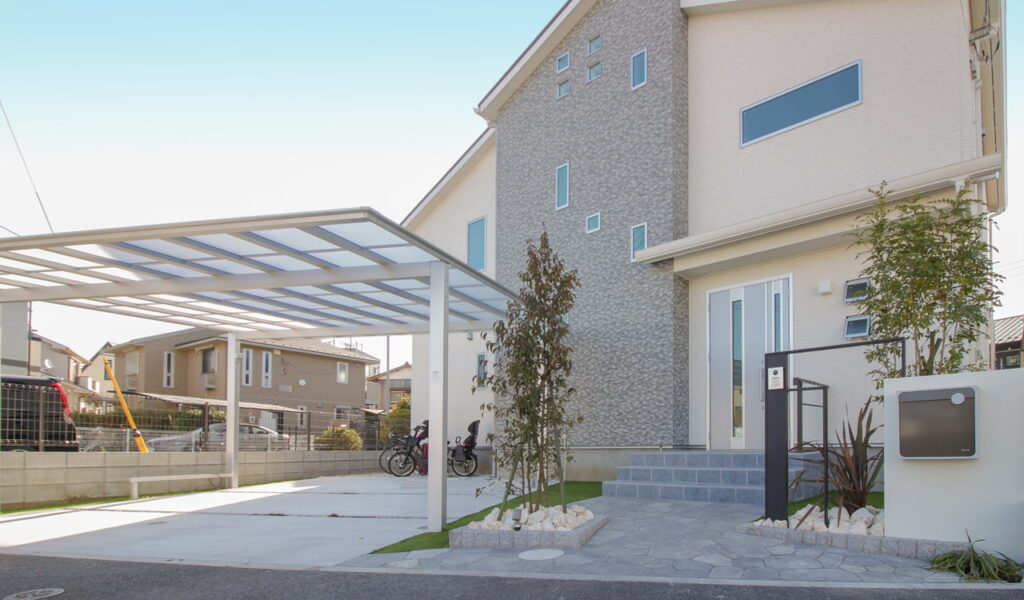 ライフスタイルに合わせた新築エクステリア