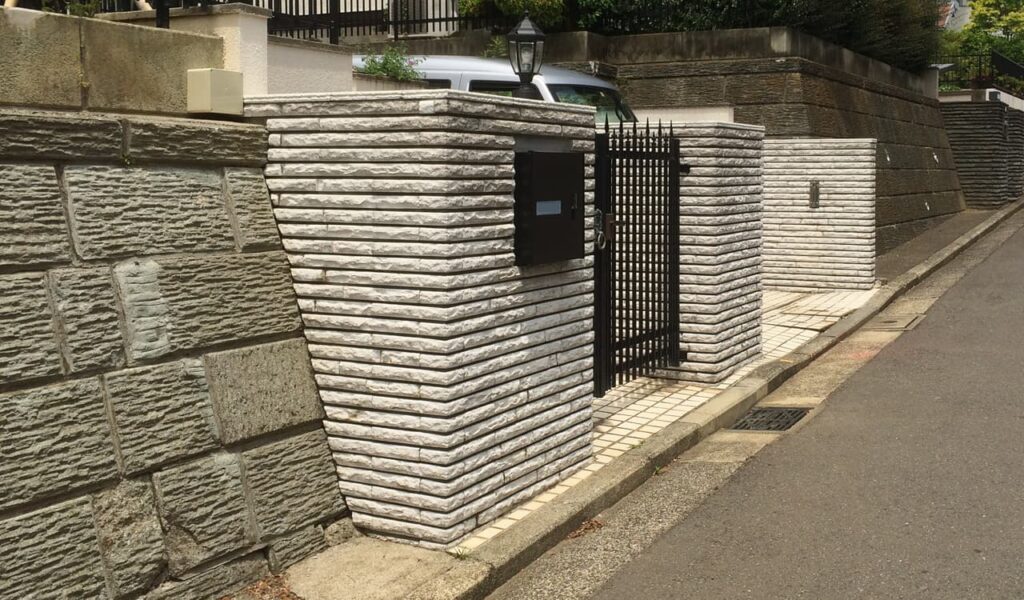 高級感溢れる洋風外構リフォーム事例