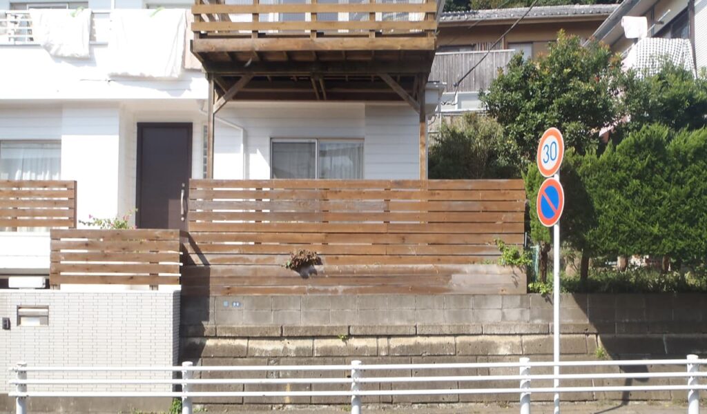 サーフライフを楽しむ外構リフォーム