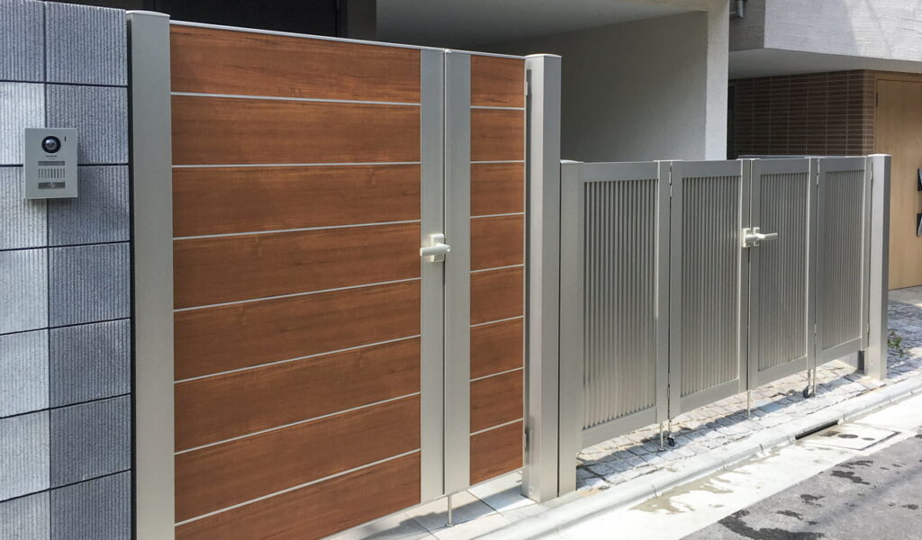 新築後住宅をモダンなクローズ外構へリフォーム