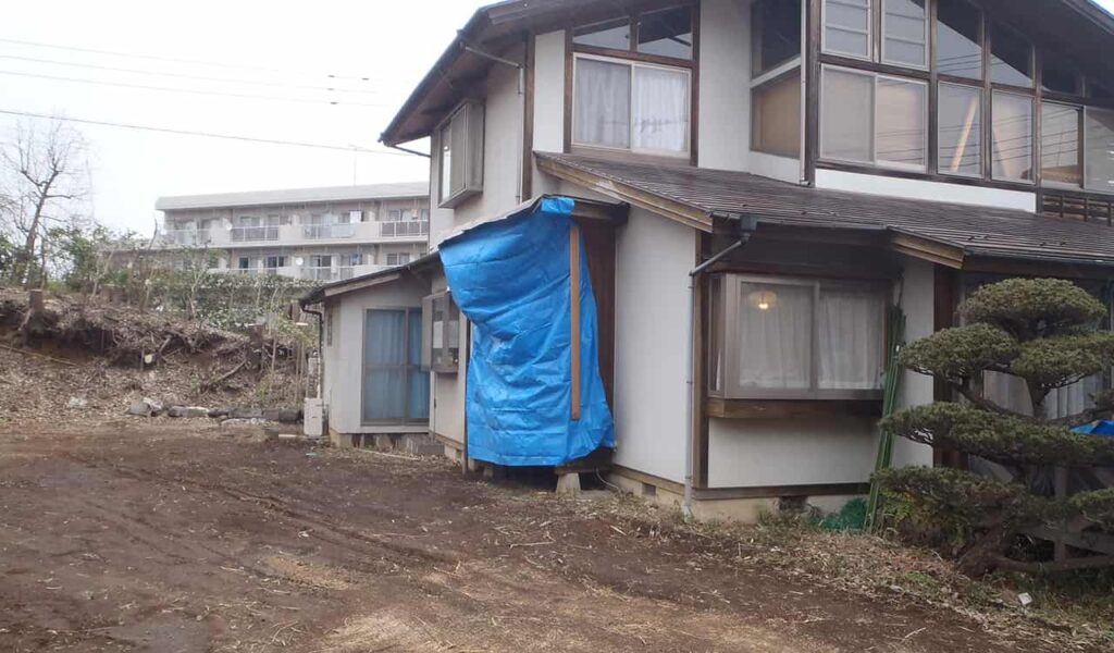 門塀と井戸が主役のモダン外構リフォーム