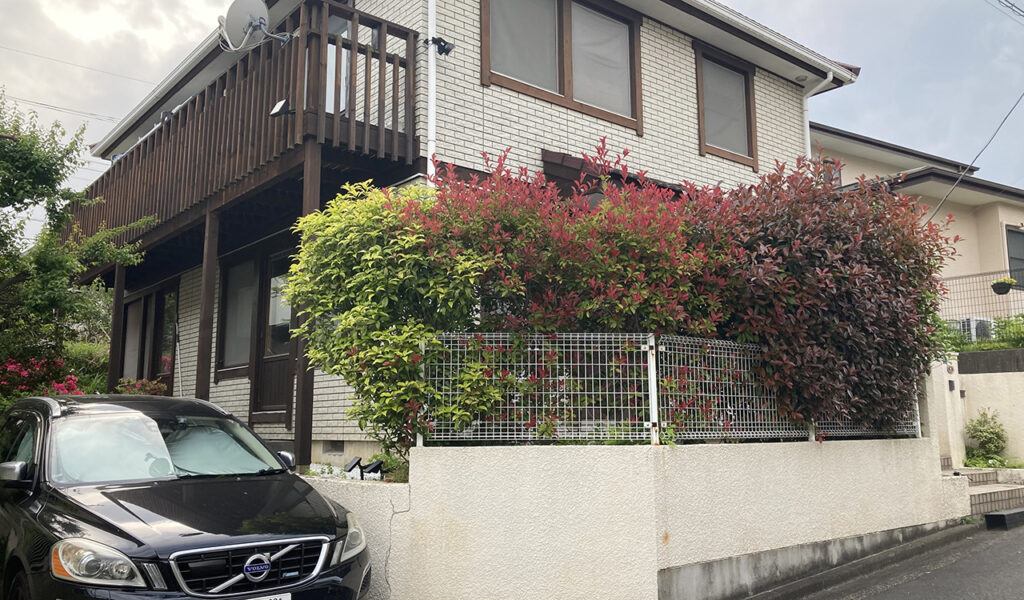 お家と調和するロックガーデン風エクステリア