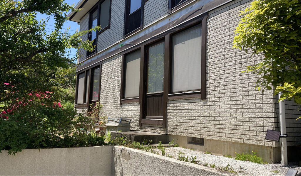 お家と調和するロックガーデン風エクステリア