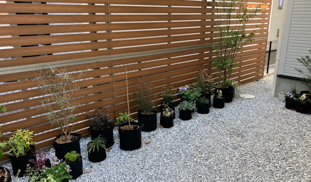 ガーデニングを楽しむ安らぎのお庭