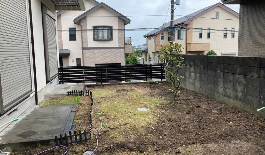 愛犬と楽しむお庭のエクステリアリフォーム事例