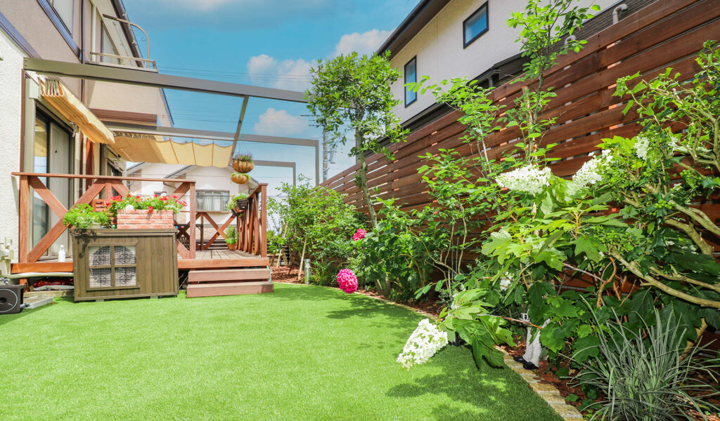 愛犬と楽しむお庭のエクステリアリフォーム事例