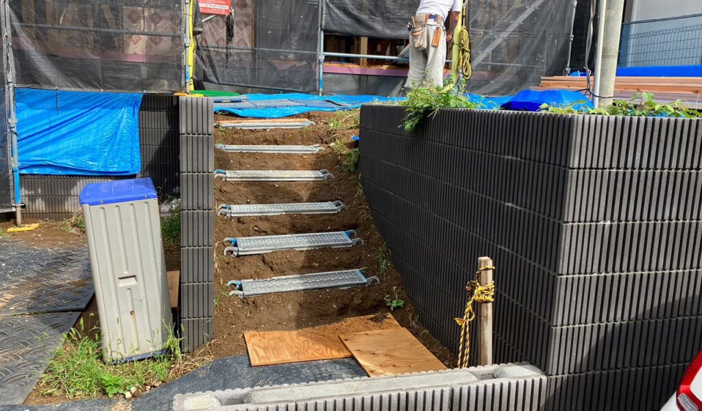 緑を感じるローメンテナンスエクステリア